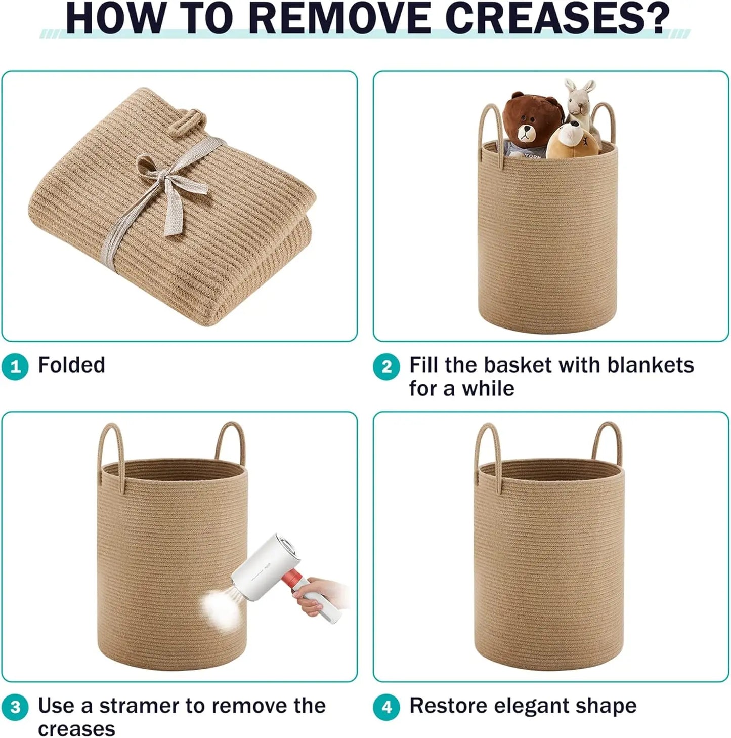 Cotton Rope Storage Basket