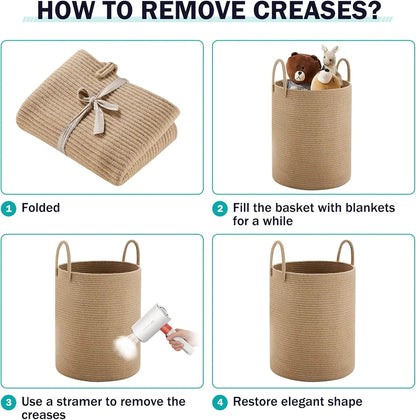 Cotton Rope Storage Basket