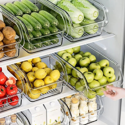 Pull-Out Refrigerator Storage Bin