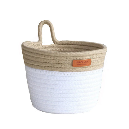 Hanging Cotton Rope Storage Basket