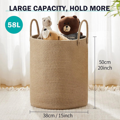 Cotton Rope Storage Basket