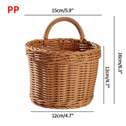 Woven Hanging Storage Basket