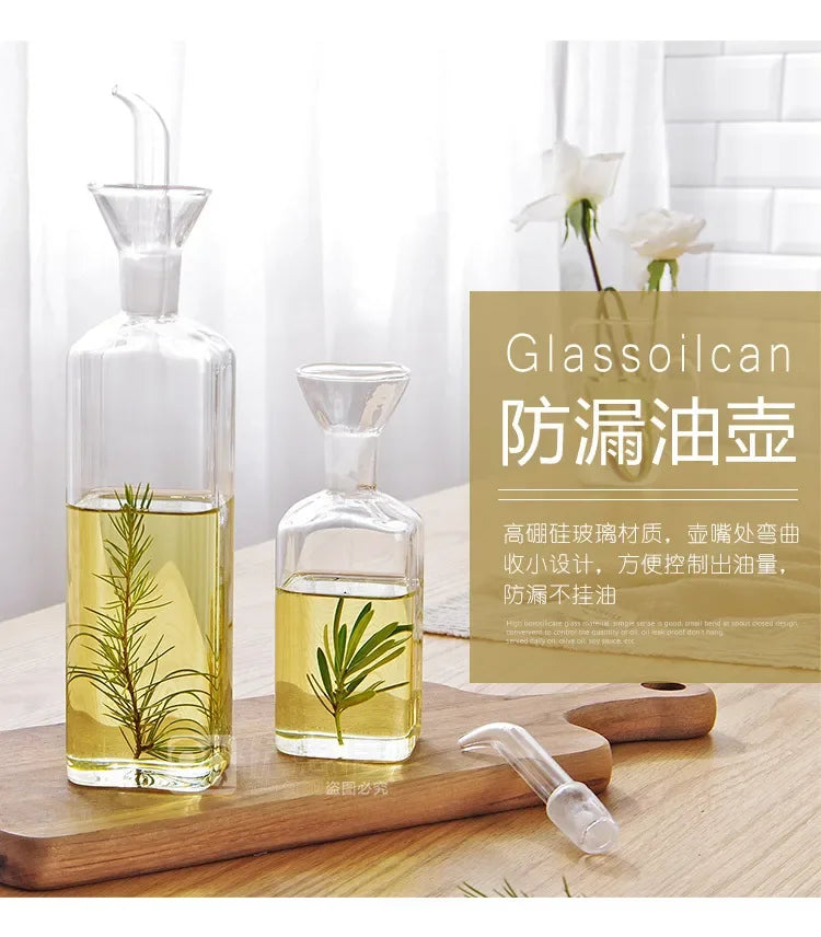 Glass Oil & Vinegar Dispenser