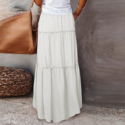 Timeless A-Line Maxi Skirt