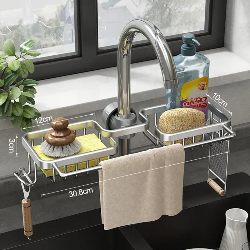 Kitchen Sink Organizer Rack