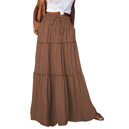 Timeless A-Line Maxi Skirt