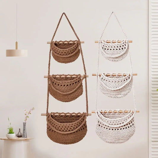3-Tier Hanging Storage Basket