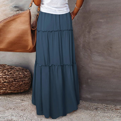Timeless A-Line Maxi Skirt