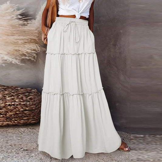 Timeless A-Line Maxi Skirt