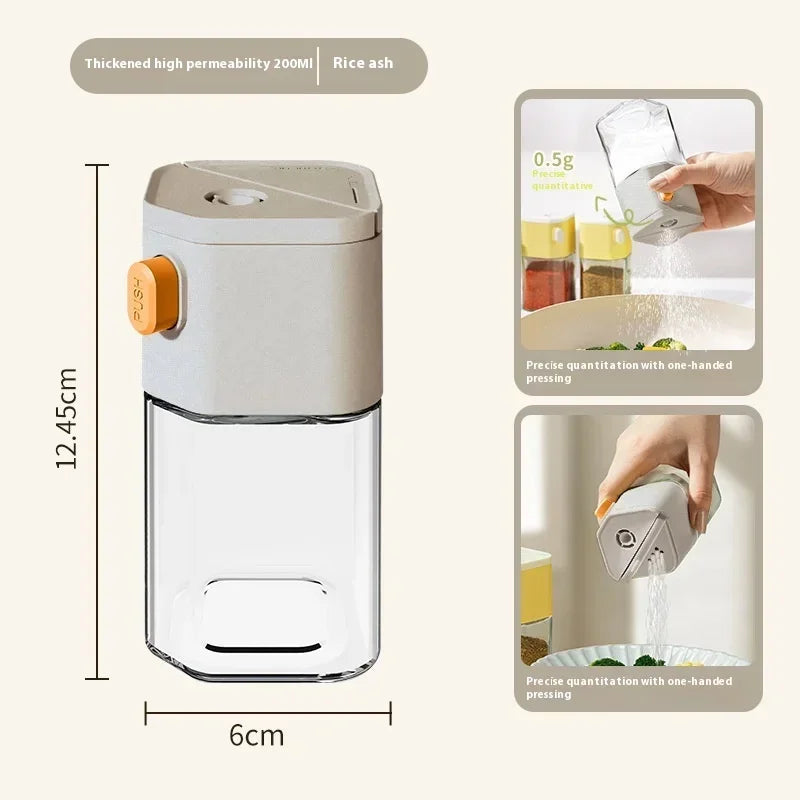 Glass Spice Dispenser Jar