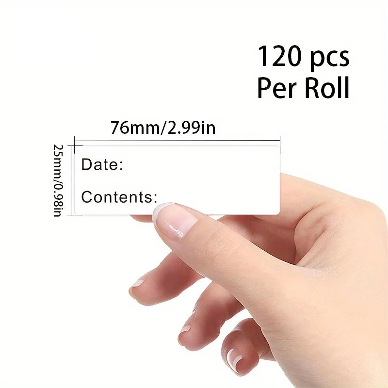 Waterproof Food Storage Labels
