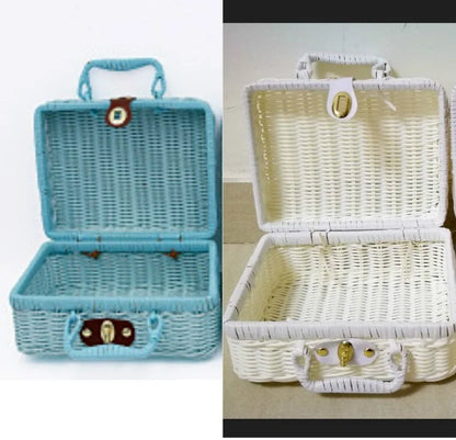 Woven Storage & Picnic Basket