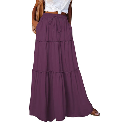 Timeless A-Line Maxi Skirt