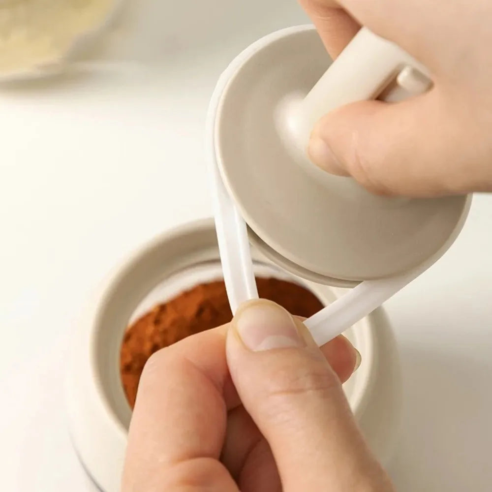 Glass Seasoning Jar with Spoon